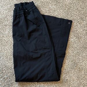 Athleta Women’s Black Track Pants. Size Large.